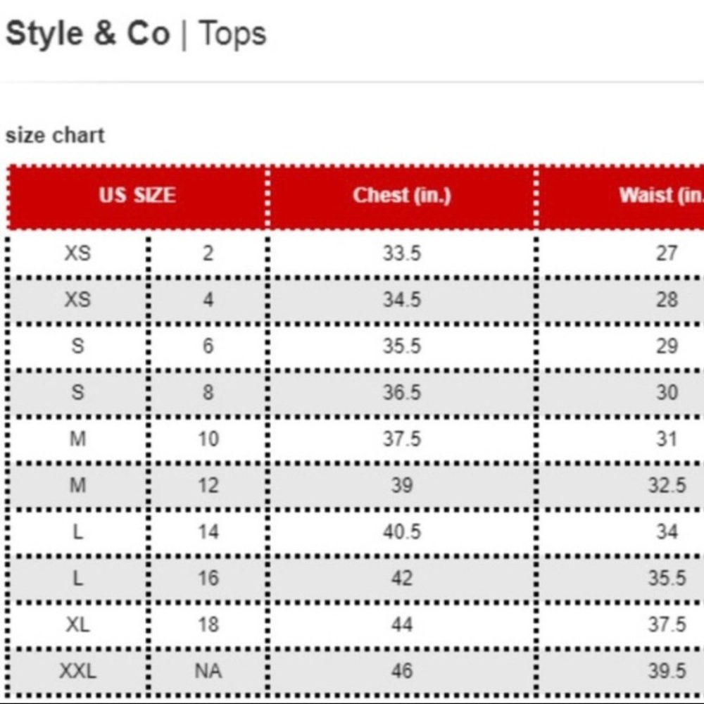 Style & Co Lace-Trim Babydoll Top - Picture 7 of 7